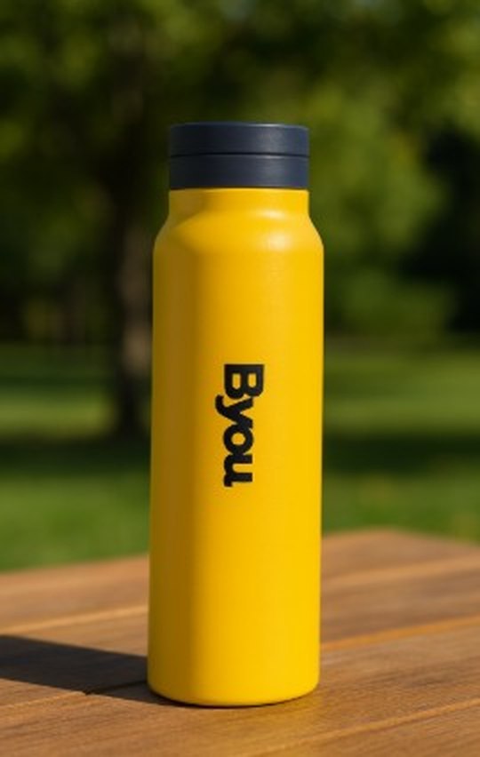 Byoul - Vacuum Insulated Water Bottle With Holder
