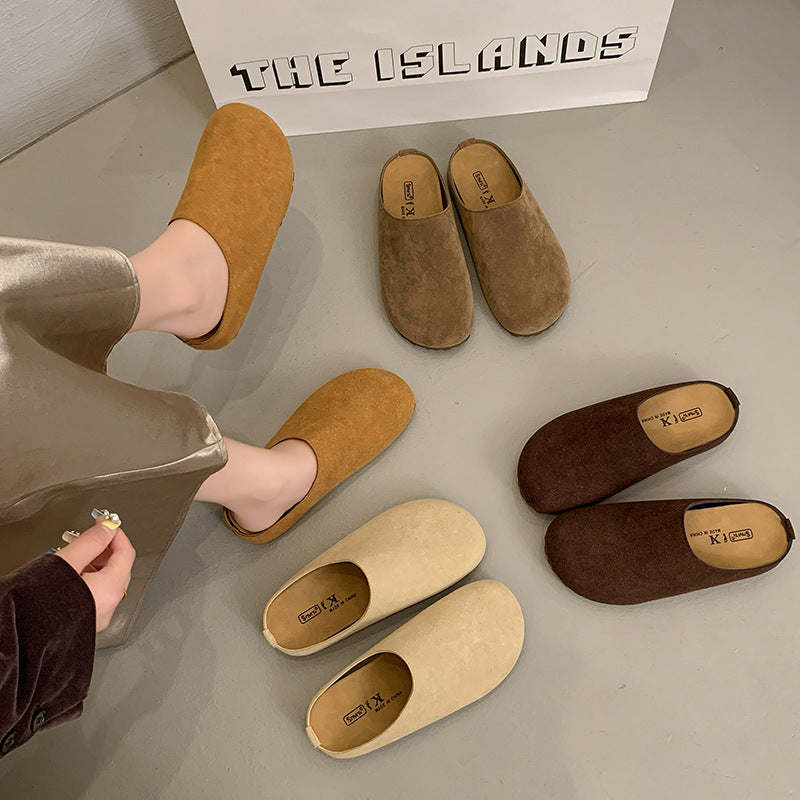 Ugly Soft Flat For Outdoors Slip-on Boken Slippers